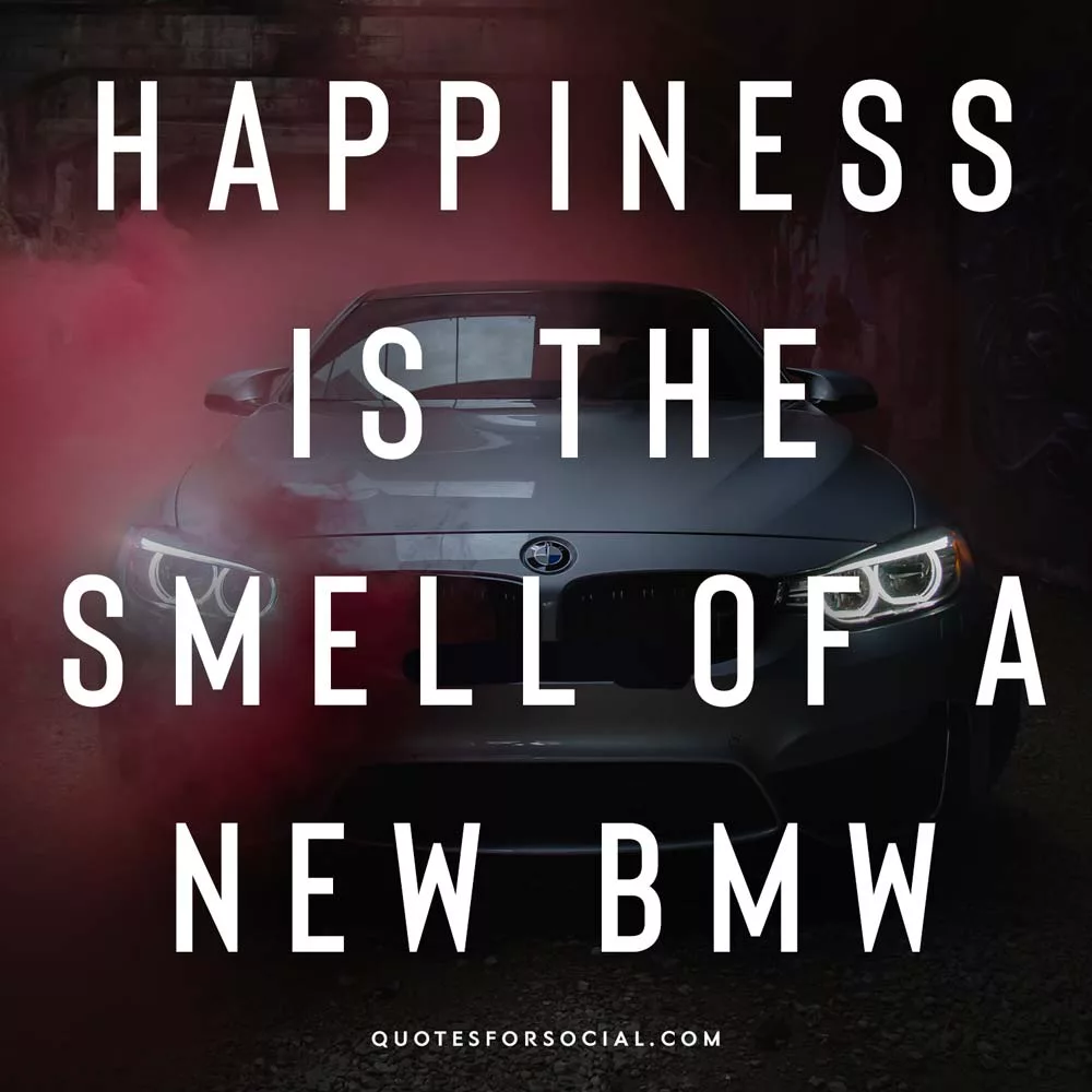 BMW Quotes for Instagram