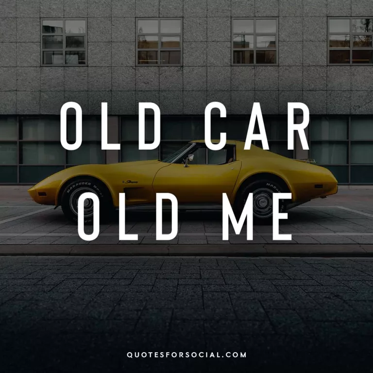 Vintage Car Quotes For Instagram